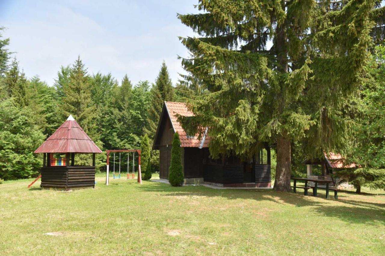 Vikendica Na Sokolini Villa Gornja Koprivna Bagian luar foto